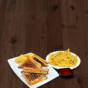 Cheese Corn Grilled Sandwich