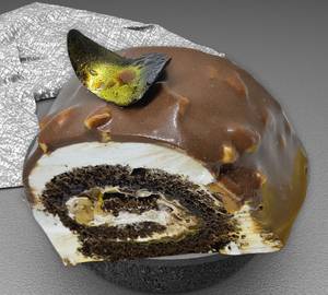 Belgian Chocolate  Pastry Roll