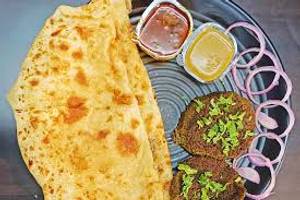 Paneer Kabab Paratha