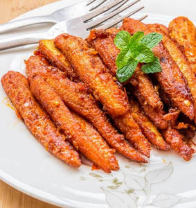 Baby Corn Chilli (dry)