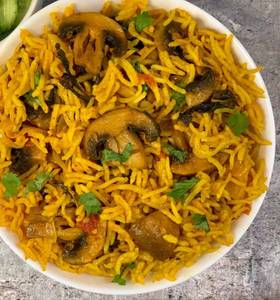 Mushroom Biryani