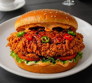 Peri Peri Spicy Chicken Burger