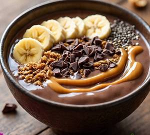 Choco Banana Smoothie Bowl