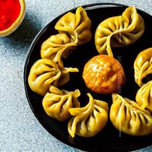 Fried Nutrela Soya Momos