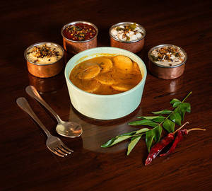 Chitti Idli With Sambar