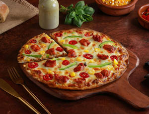 Peri Peri Chicken Pizza [7" Regular, ULTRA-THIN...