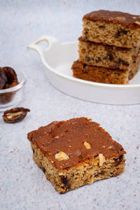 Dates & Walnut Slice