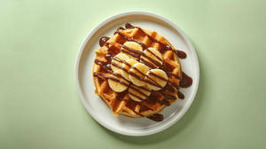 Nutella & Banana Waffle