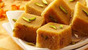 Moong Dal Barfi