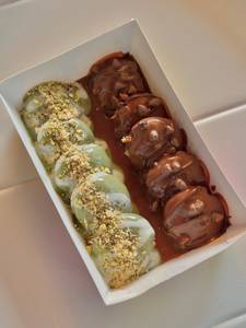 Nutella + Pistachio Pancake