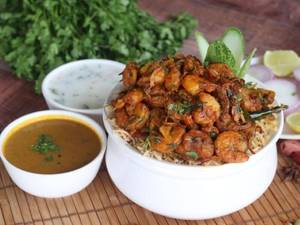 Prawns Biryani