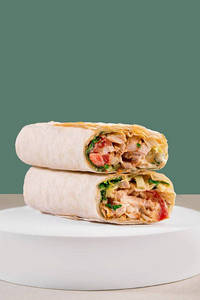 Butter Chicken Wrap