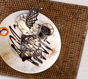The Chocolate Room Brownie Sundae