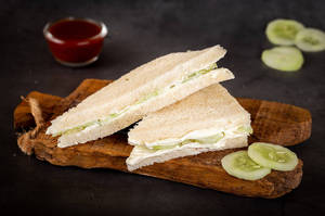 Dill & Cucumber Cream Cheese Sandwich