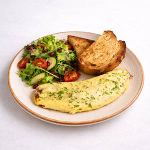 French Ham & Cheese Omelette