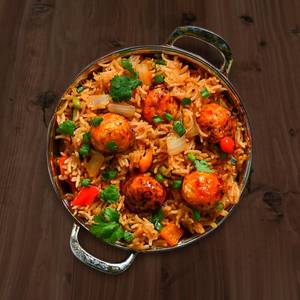 Veg Manchurian Fried Rice