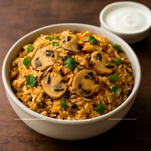 Mushroom Biryani