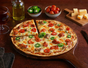 Fiery Spicy Chicken Pizza [7" Regular, ULTRA-TH...