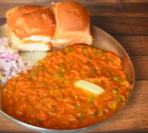 Butter Cheese Pav Bhaji