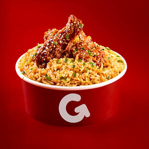 Chicken Wings Rice Bowl