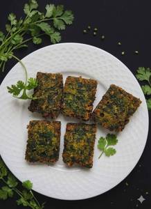 Kothimbir Wadi (Coriander Crisps)