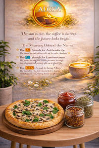 Mushroom Basil Pizza