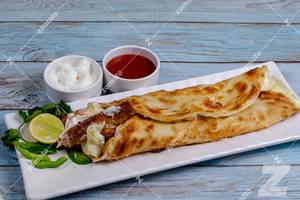 Double Egg Double Mutton Seekh Roll