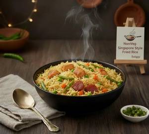 Mixed Singapore Fried Rice