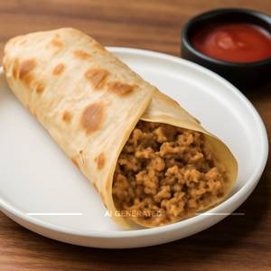Double Chicken Keema Roll