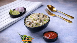 Mushroom Fried Rice