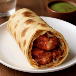 Double Tandoori Chicken Roll