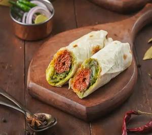 Single Egg Double Mutton Seekh Roll