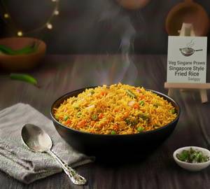 Singapore Veg Fried Rice