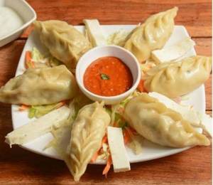 Delicious Mushroom Steamed Momos 5 Spices