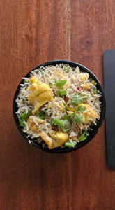 Egg Fried Rice[250gms] And Chicken 65 [2pcs]