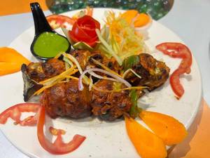 Mushroom Sholey Kebab