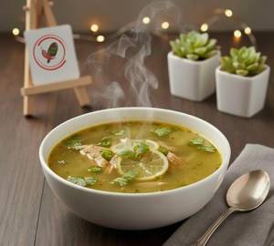 Lemon Coriendal Non Veg Soup