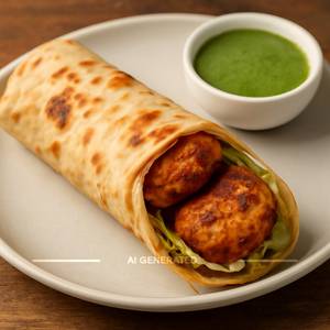 Double Tandoori Aloo Roll