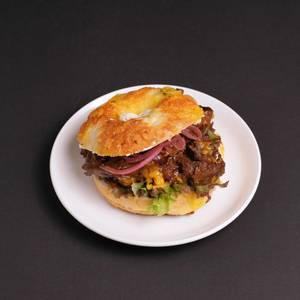 Smoked Beef Bagelwich