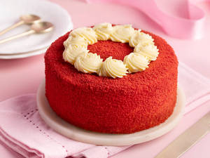 Red velvet eggless 500 grams