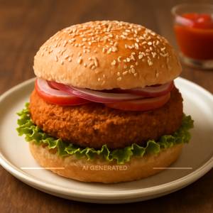 Veg Crispy Burger