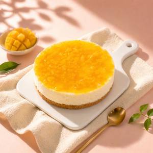 Mango Baked Cheesecake (500 Gm)