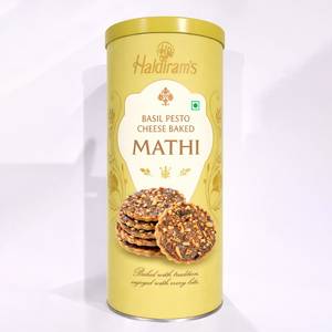 Basil Pesto Cheese Baked Mathi (180gm)