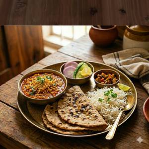 Shev Bhaji Combo [Serves 1]