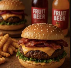 Special Cream Burger Combo