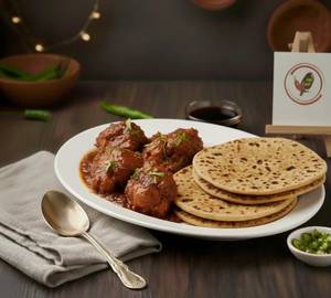 Roti With Chicken Kosha(2pcs)