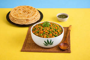 Soya Keema + Malabar Parathas