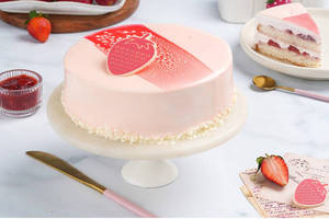 Strawberry Eggless 500 Grams