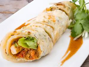 Single Egg Single Mutton Seekh Roll