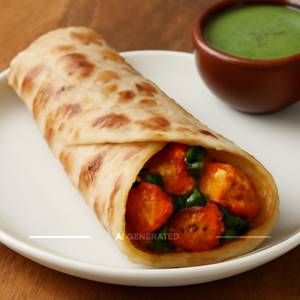Single Tandoori Aloo Roll